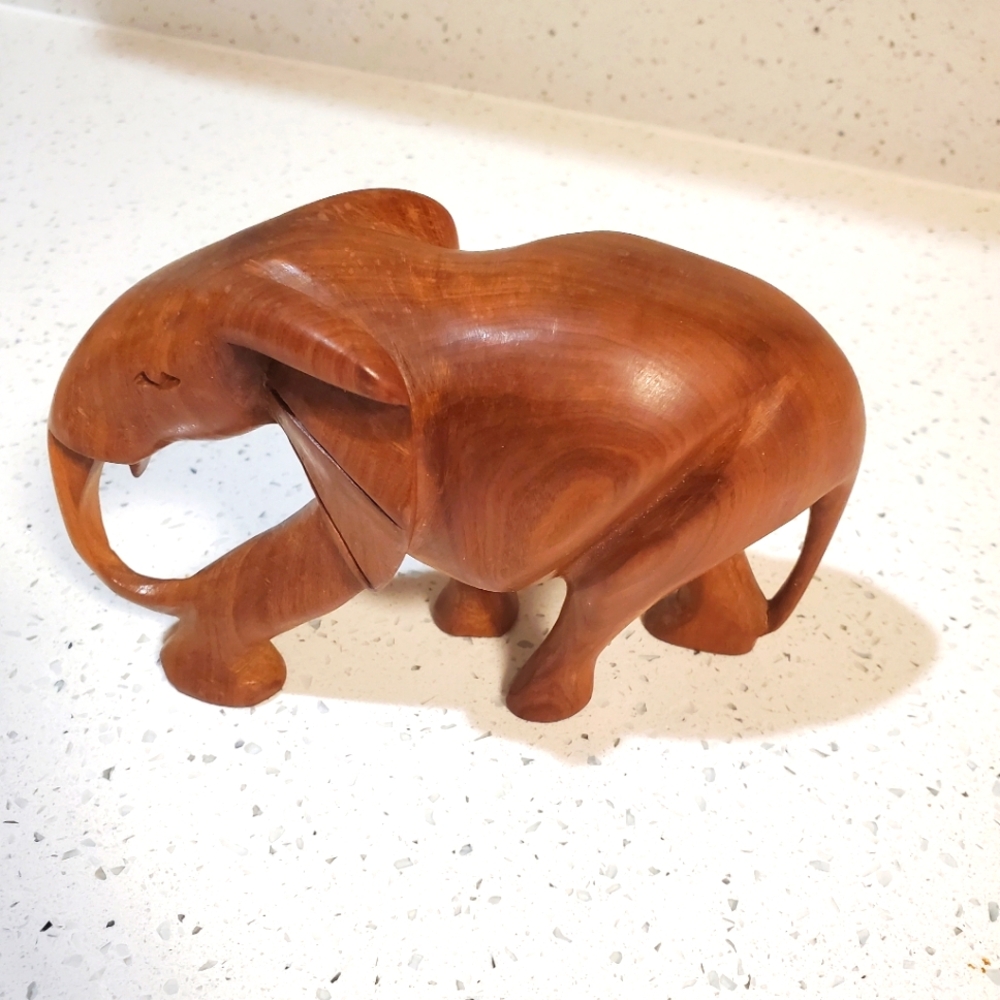 Handmade Wooden Elephant